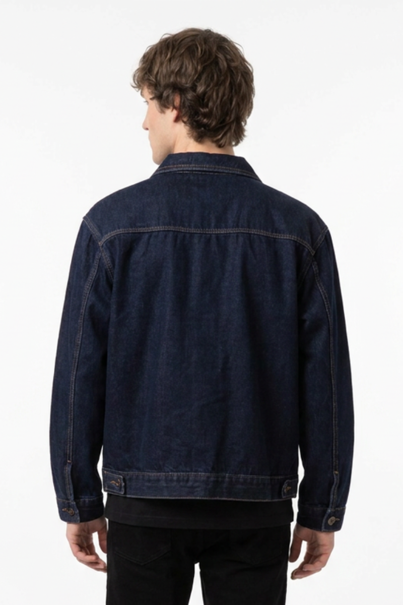 Men's Classic Wash Denim Trucker Jacket