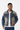 Men's Western Retro Color Block Classic Fit Denim Jacket