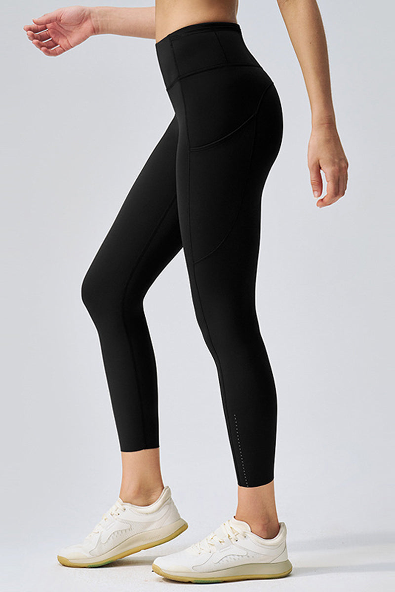 Women High-Waist Reflective Sculpting Yoga Leggings