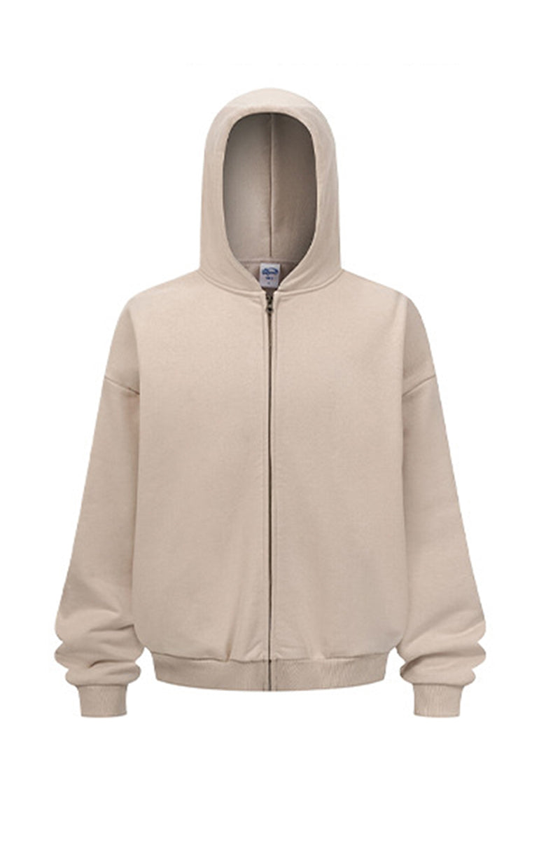Unisex Heavyweight Fleece Zip-Up Hoodie