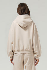 Unisex Heavyweight Fleece Zip-Up Hoodie