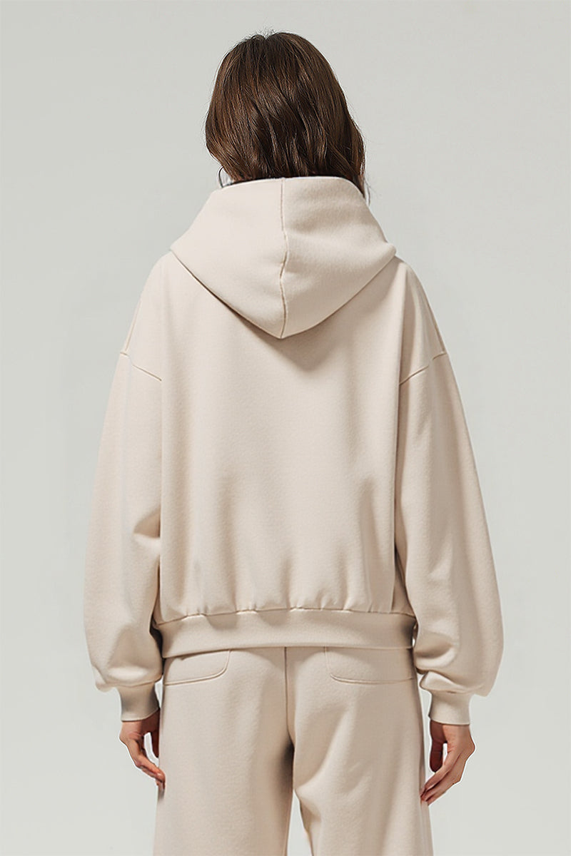 Unisex Heavyweight Fleece Zip-Up Hoodie