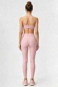Women's Camisole Bra And Sculpting Leggings Yoga Set
