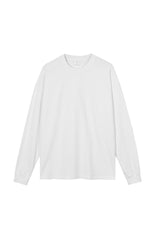 Unisex Heavyweight Retro Long Sleeve Tee: Washed Vintage Loose Fit