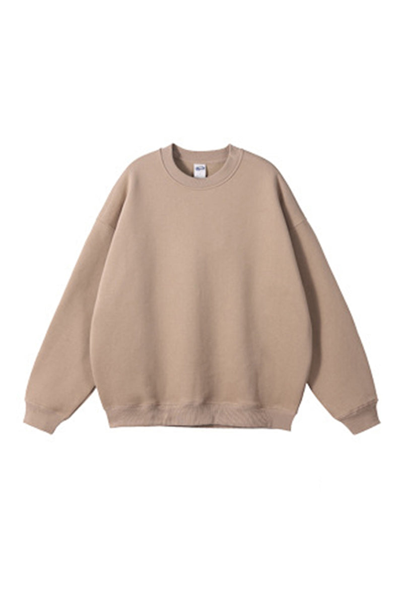 Men/Women Unisex Dopamine Fleece Crewneck Sweatshirt