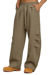 Men Structural Panel Casual Pants