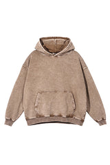 Men/Women Unisex Heavyweight 420G Wax-Dye Hoodie