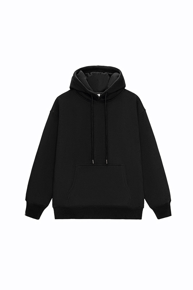 Unisex Heavyweight Fleece Hoodie Autumn Winter
