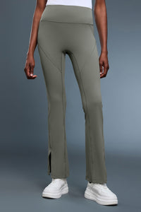 Women High-Waisted Shaping Flared-Leg Naked-Feel Yoga Running Pants
