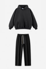 Unisex Fleece-Lined Oversized Hoodie and Pants