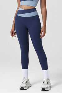 Women Color Block Sculpt Hi-Waist Leggings