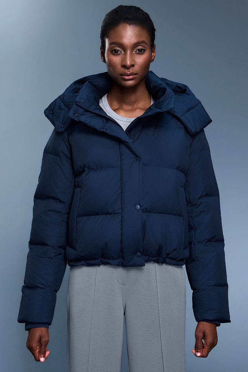 Women Detachable-Hood Thickened Down Jacket