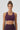 Women's Butterfly Back U-Neck Solid Shockproof Sports Bra