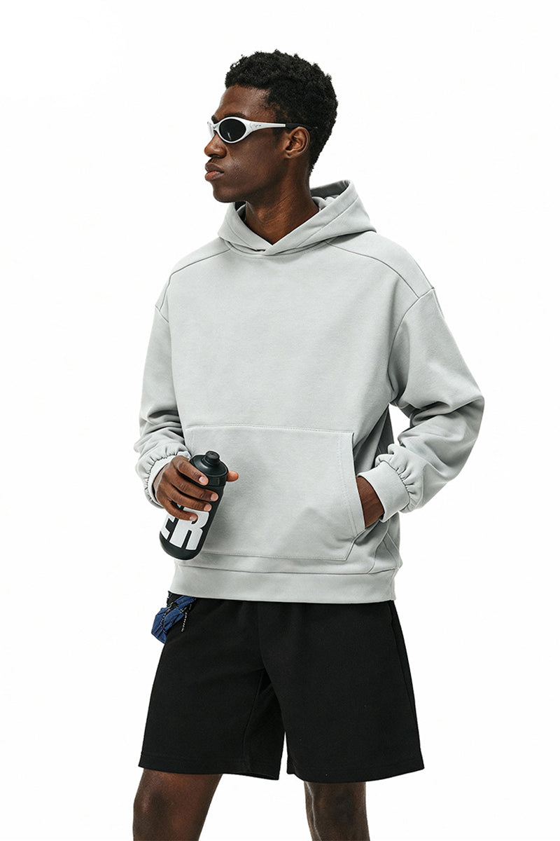 Men 4-Way Stretch Fleece Hoodie
