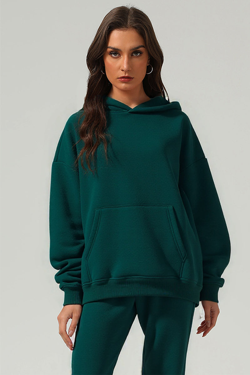 Men Sherpa Fleece Oversize Hoodie: Anti-Pilling Heavyweight Retro Design