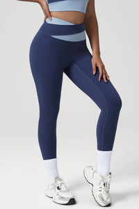 Women Color Block Sculpt Hi-Waist Leggings