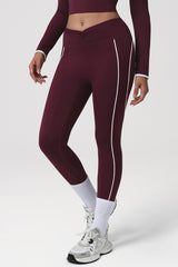 Women Color Block High-Waist Sport Leggings