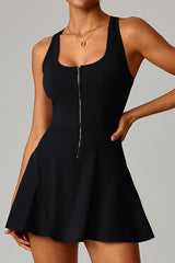 Women Naked-Feel Anti-Exposure Tennis Dress