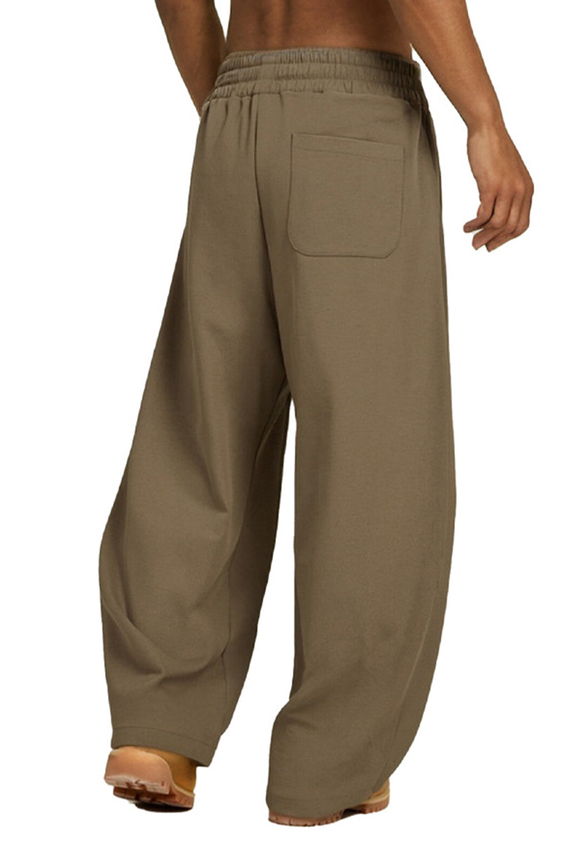 Men Structural Panel Casual Pants