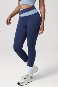 Women Color Block Sculpt Hi-Waist Leggings