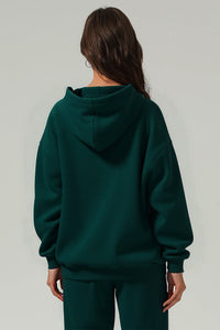 Men Sherpa Fleece Oversize Hoodie: Anti-Pilling Heavyweight Retro Design
