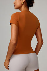 Women Spring Quick-Dry Yoga T-Shirt