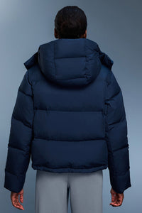 Women Detachable-Hood Thickened Down Jacket