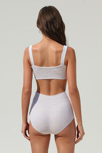 Women's Mint Textured Triangle Cup Bikini Set