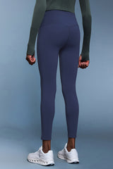 Women High-Waisted Fleece-Lined Tummy Control Cycling Yoga Leggings