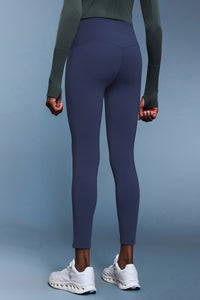 Women High-Waisted Fleece-Lined Tummy Control Cycling Yoga Leggings