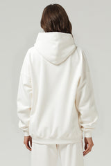 Unisex Heavyweight Terry Hoodie: Retro Modern Blend Design