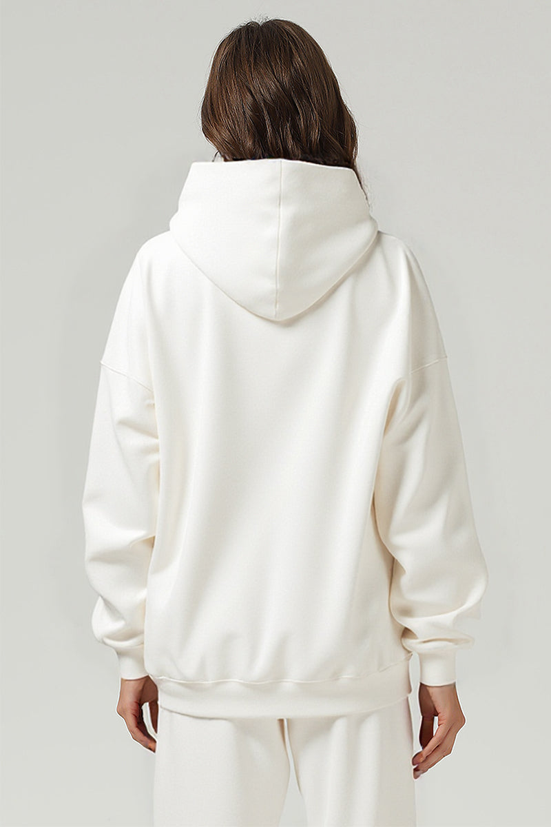 Unisex Heavyweight Terry Hoodie: Retro Modern Blend Design
