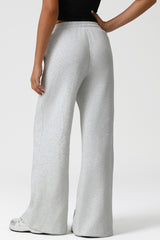 Women High-Waist Drawstring Wide-Leg Yoga Lounge Pants