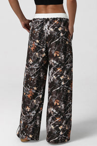 Women Camouflage Drawstring Casual Jogger Pants