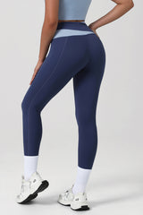 Women Color Block Sculpt Hi-Waist Leggings