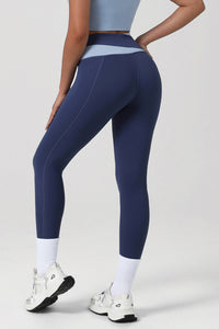 Women Color Block Sculpt Hi-Waist Leggings