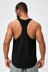 Men's Summer Skin-Friendly Breathable Racerback Tank Top