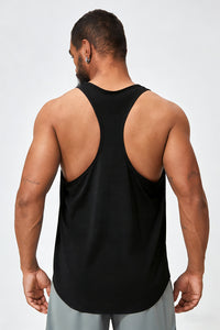Men's Summer Skin-Friendly Breathable Racerback Tank Top