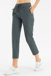 Women Quick-Dry Breathable Cropped Yoga Leggings