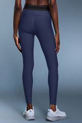 Women Color Block High-Waisted Sculpting Yoga Leggings