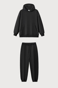 Unisex Casual Heavyweight Hoodie - Loose Fit And Pants
