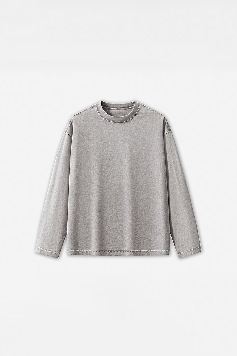 Unisex Casual Pure Cotton Long Sleeves