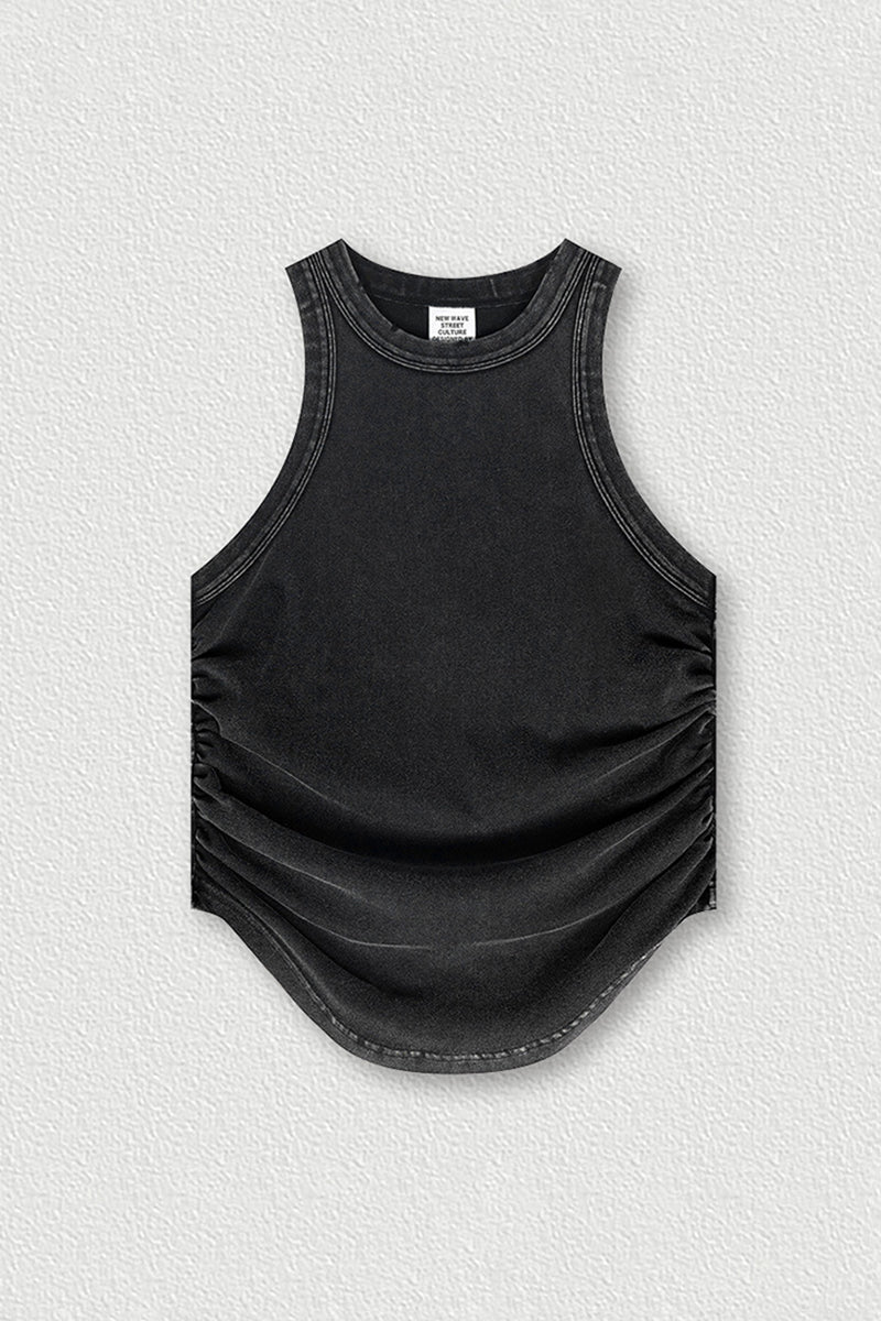 Women's Pleated Tank Top