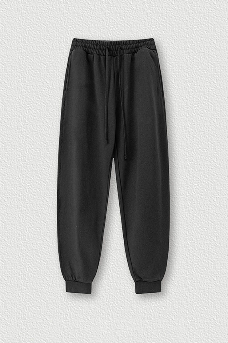 Solid Color Loose-fit Jogger Pants | Casual Versatile Sweatpants