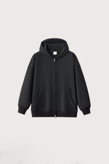 Unisex Zipper Hooded Street Style Zip Jacket