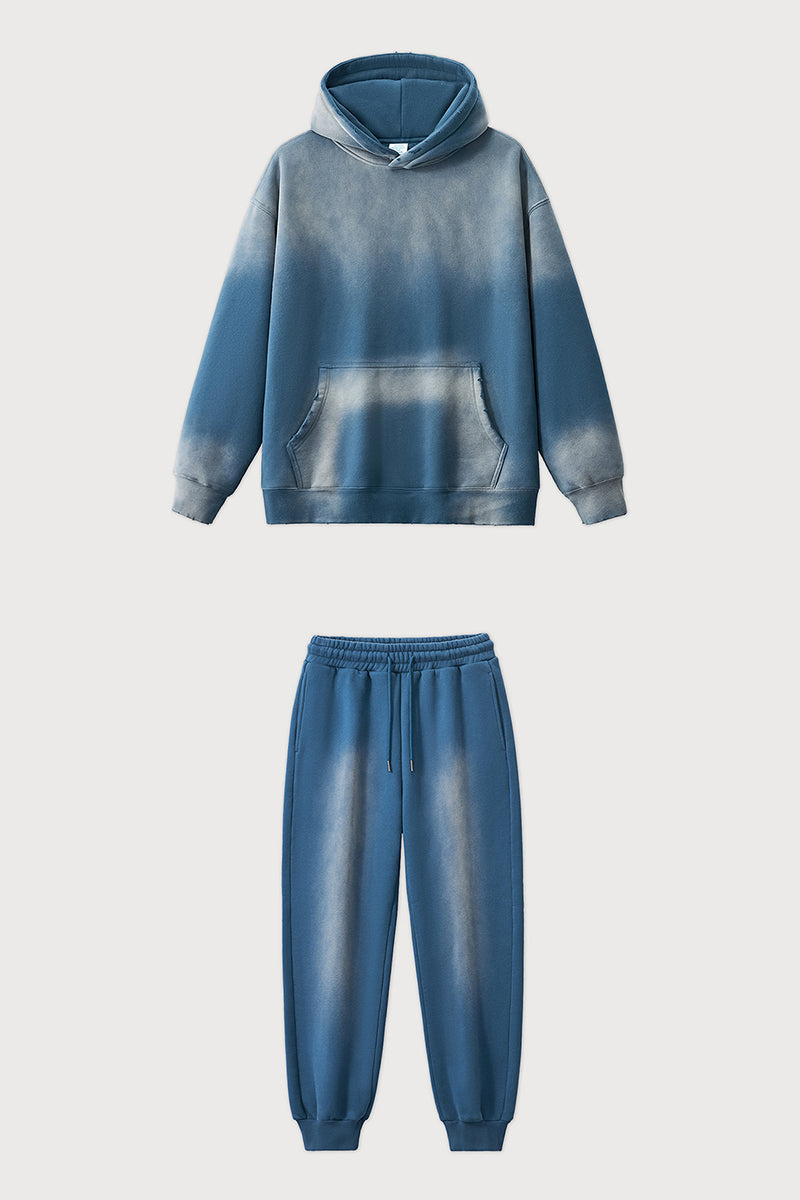 Unisex Heavyweight Washed Hoodie + Jogger Set