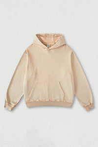 Distressed batik couple's loose sweatshirt