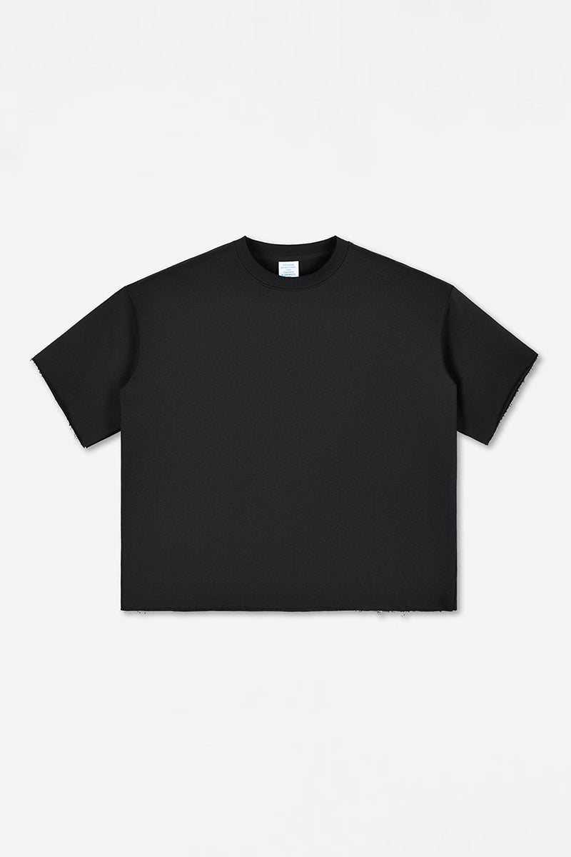 Unisex Boxy Loose Ring Spun Tee