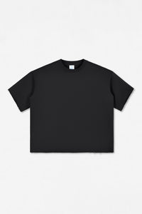 Unisex Boxy Loose Ring Spun Tee