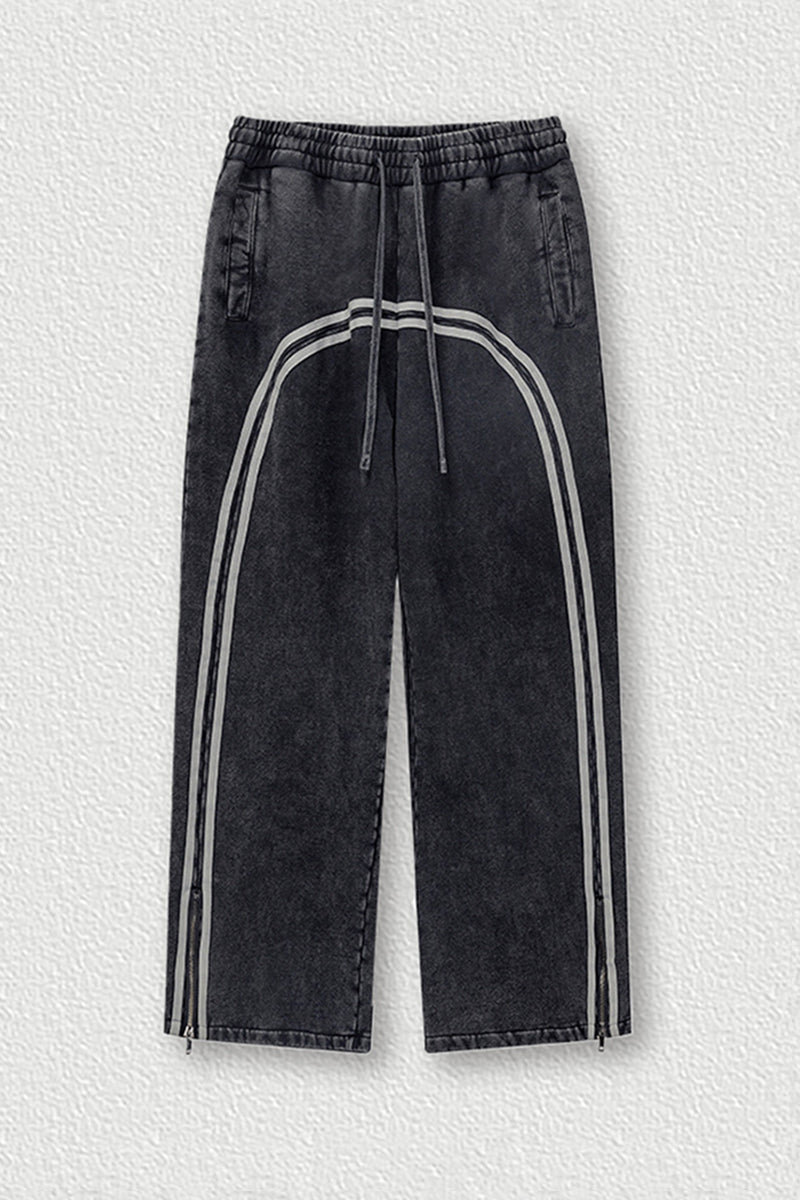 Vintage Washed Tie-Dye Sweatpants